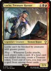 Locke, Treasure Hunter(Foil) - Rare - #87 - Inglés