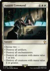 Austere Command(Foil) - Rare - #231 - Inglés