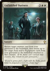 Unfinished Business(Foil) - Rare - #259 - Inglés