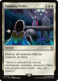 Damning Verdict(Foil) - Rare - #239 - Inglés