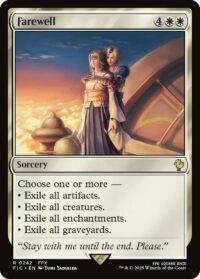 Farewell(Foil) - Rare - #242 - Inglés
