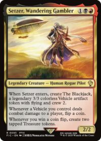Setzer, Wandering Gambler - Rare - #93 - Inglés