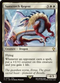 Sunscorch Regent(Foil) - Rare - #255 - Inglés