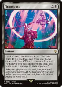 Transpose(Foil) - Rare - #52 - Inglés