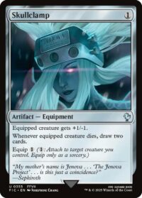 Skullclamp (Foil) - Uncommon - #355 - Inglés