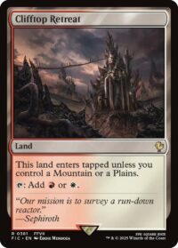 Clifftop Retreat - Rare (Foil) - #381 - Inglés