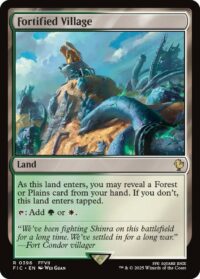 Fortified Village(Foil) - Rare - #396 - Inglés