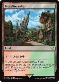 Mossfire Valley(Foil) - Rare - #407 - Inglés