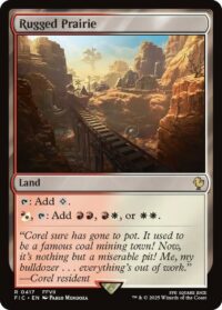Rugged Prairie(Foil) - Rare - #417 - Inglés