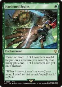 Hardened Scales - Rare (Foil) - #307 - Inglés
