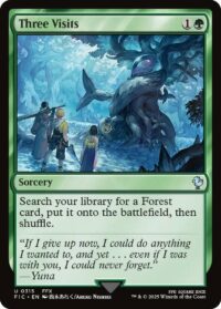 Three Visits (Foil) - Uncommon - #315 - Inglés
