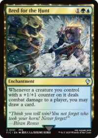 Bred for the Hunt (Foil) - Uncommon - #321 - Inglés