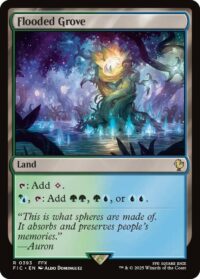 Flooded Grove - Rare (Foil) - #393 - Inglés