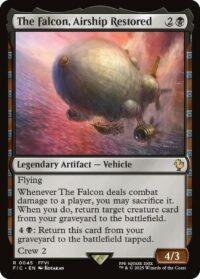 The Falcon, Airship Restored(Foil) - Rare - #45 - Inglés