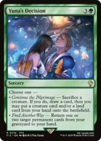 Yuna's Decision(Foil) - Rare - #74 - Inglés
