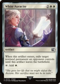 White Auracite (Surge Foil) - Common - #579 - Inglés (FF)