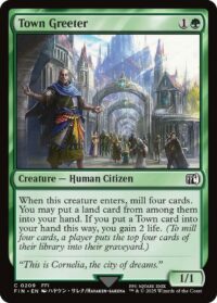 Town Greeter - Common (Foil) - #209 - Inglés (FF)