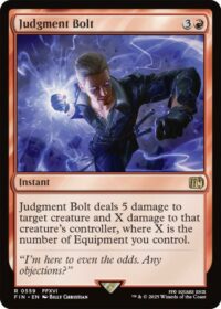 Judgment Bolt - Rare - #559 - Inglés (FF)