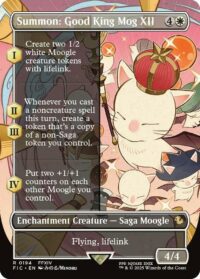 Summon: Good King Mog XII (Borderless) - Rare - #194 - Inglés