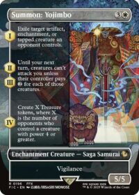 Summon: Yojimbo (Borderless Foil) - Rare - #196 - Inglés