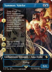 Summon: Valefor (Borderless) - Rare - #197 - Inglés
