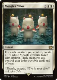 Moogles' Valor - Rare - #27 - Inglés (FF)
