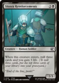 Shinra Reinforcements - Common (Foil) - #118 - Inglés (FF)