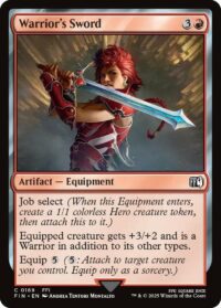 Warrior's Sword - Common (Foil) - #169 - Inglés (FF)