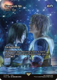 Stay with Me - Rhystic Study (Showcase Foil) - Mythic - #31 - Inglés