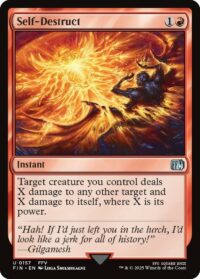 Self-Destruct - Uncommon - #157 - Inglés (FF)