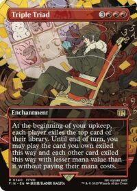 Triple Triad (Borderless) - Rare - #340 - Inglés (FF)