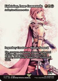 Lightning, Lone Commando - Isshin, Two Heavens as One (Showcase) - Rare - #54 - Inglés