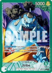 Jinbe (Alternate Art) - OP11-021 - Leader