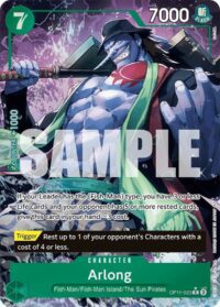 Arlong (Alternate Art) - OP11-023 - Rare