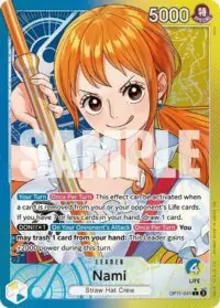Nami (Alternate Art) - OP11-041 - Leader