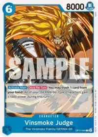 Vinsmoke Judge - OP11-044 - Common