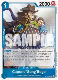 Capone"Gang"Bege - OP11-048 - Rare