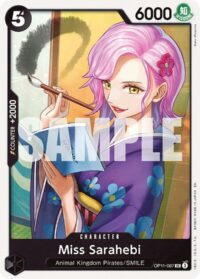 Miss Sarahebi - OP11-087 - Uncommon