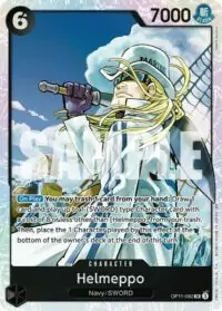 Helmeppo - OP11-092 - Super Rare