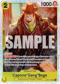 Capone"Gang"Bege - OP11-101 - Super Rare