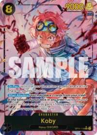 Koby (Alternate Art) - OP11-119 - Secret Rare