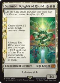 Summon: Knights of Round (Foil) - Mythic - #36 - Inglés (FF)