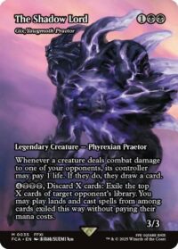 The Shadow Lord - Gix, Yawgmoth Praetor (Showcase) - Mythic - #35 - Inglés