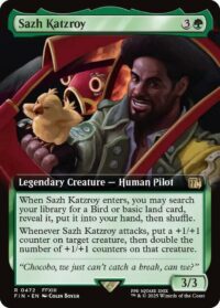 Sazh Katzroy (Extended Art) - Rare - #472 - Inglés (FF)
