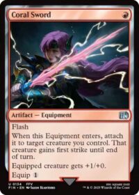 Coral Sword - Uncommon - #134 - Inglés (FF)