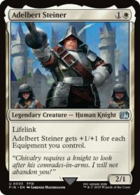Adelbert Steiner - UnCommon (Foil) - #3 - Inglés (FF)