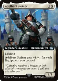 Adelbert Steiner (Extended Art Foil) - Uncommon - #422 - Inglés (FF)