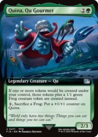 Quina, Qu Gourmet (Extended Art) - Uncommon - #471 - Inglés (FF)