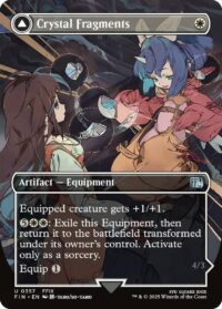 Crystal Fragments (Borderless Foil) - Uncommon - #357 - Inglés (FF)