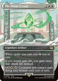 The Wind Crystal (Borderless) - Rare - #330 - Inglés (FF)